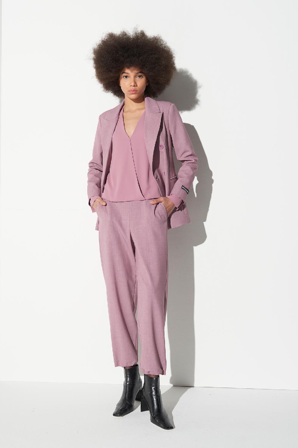 Soallure CAMICIA INCROCIO IN GEORGETTE