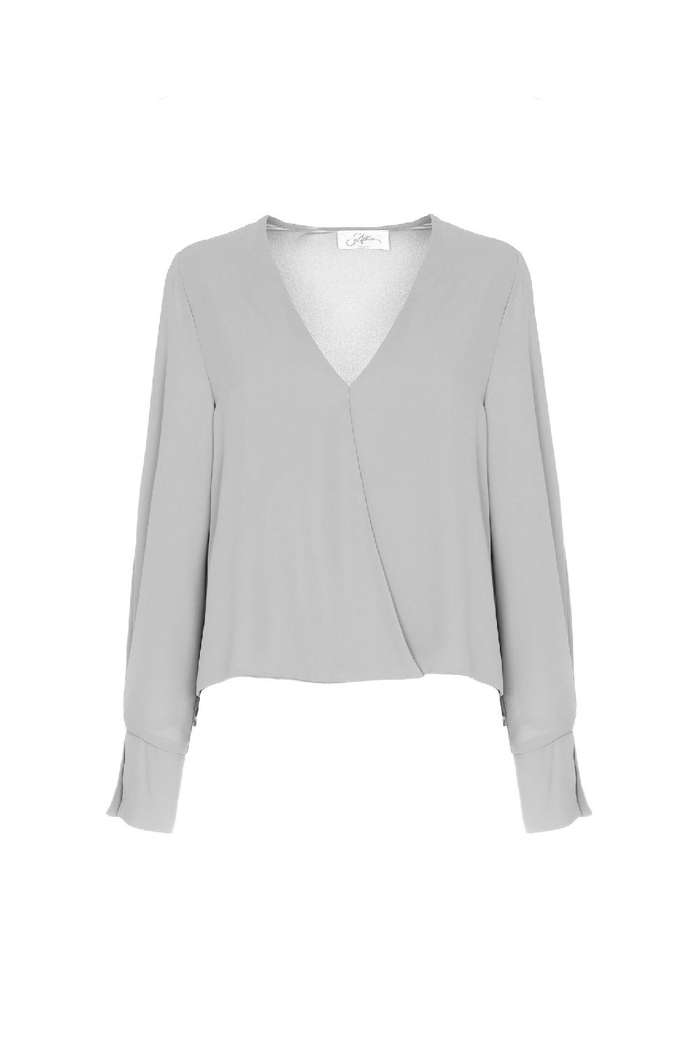 Soallure CAMICIA INCROCIO IN GEORGETTE