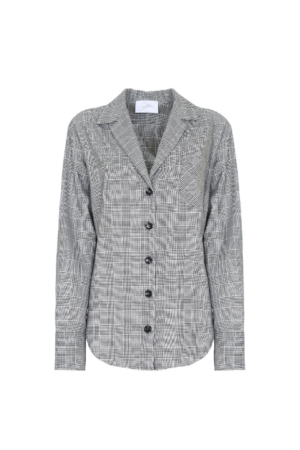 Soallure CAMICIA OVER CHECK