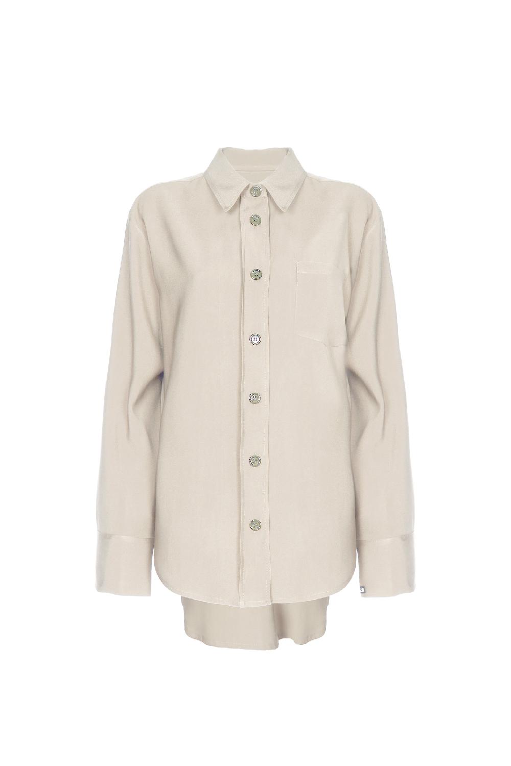 Soallure CAMICIA OVER IN TENCEL