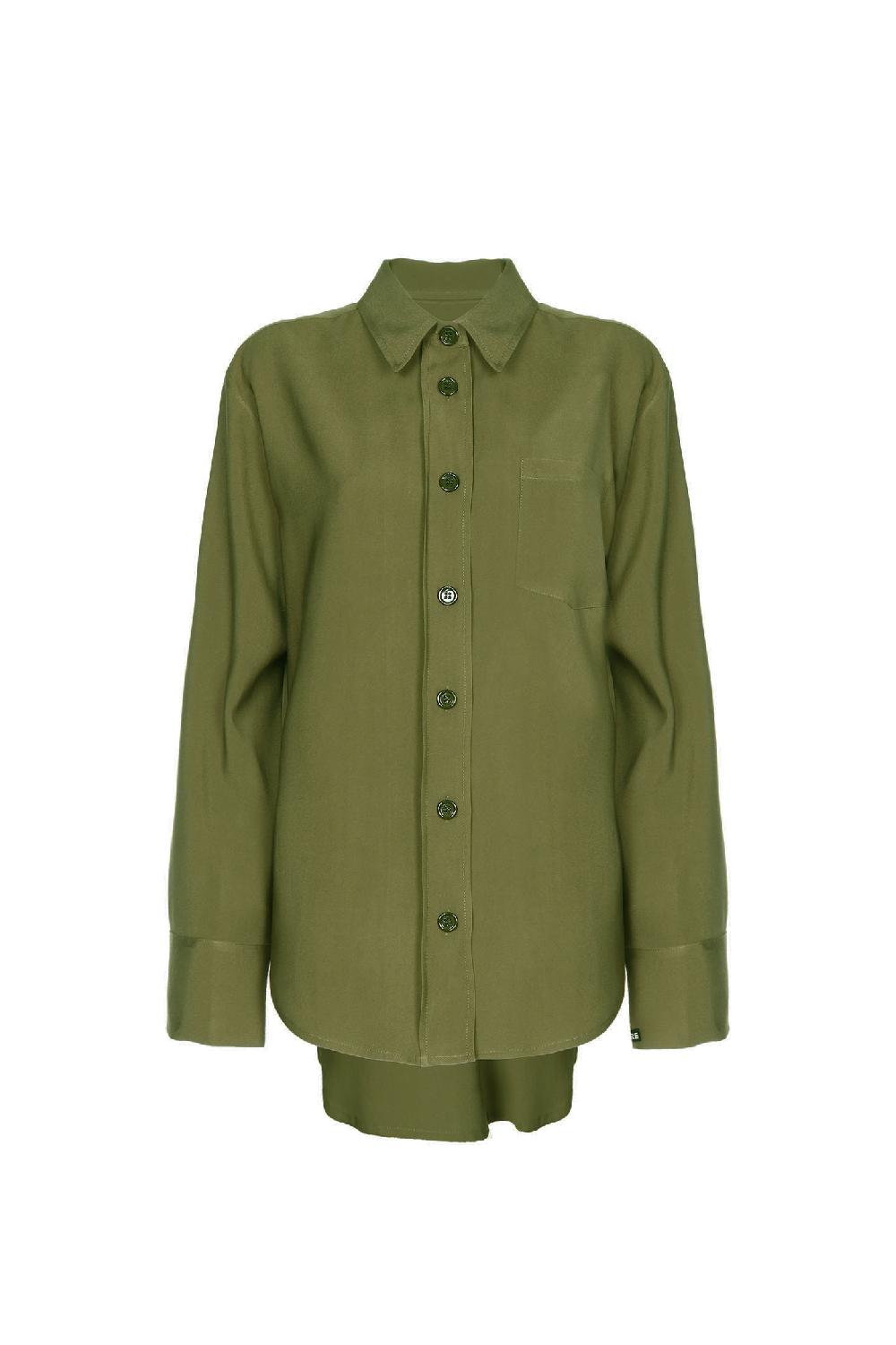 Soallure CAMICIA OVER IN TENCEL