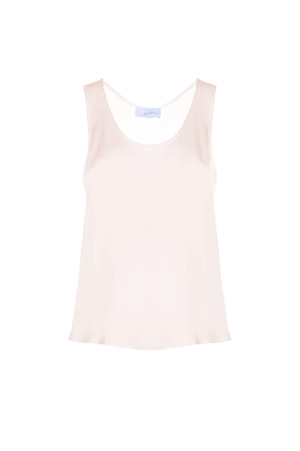 Soallure CANOTTA A SPALLA LARGA IN RASO