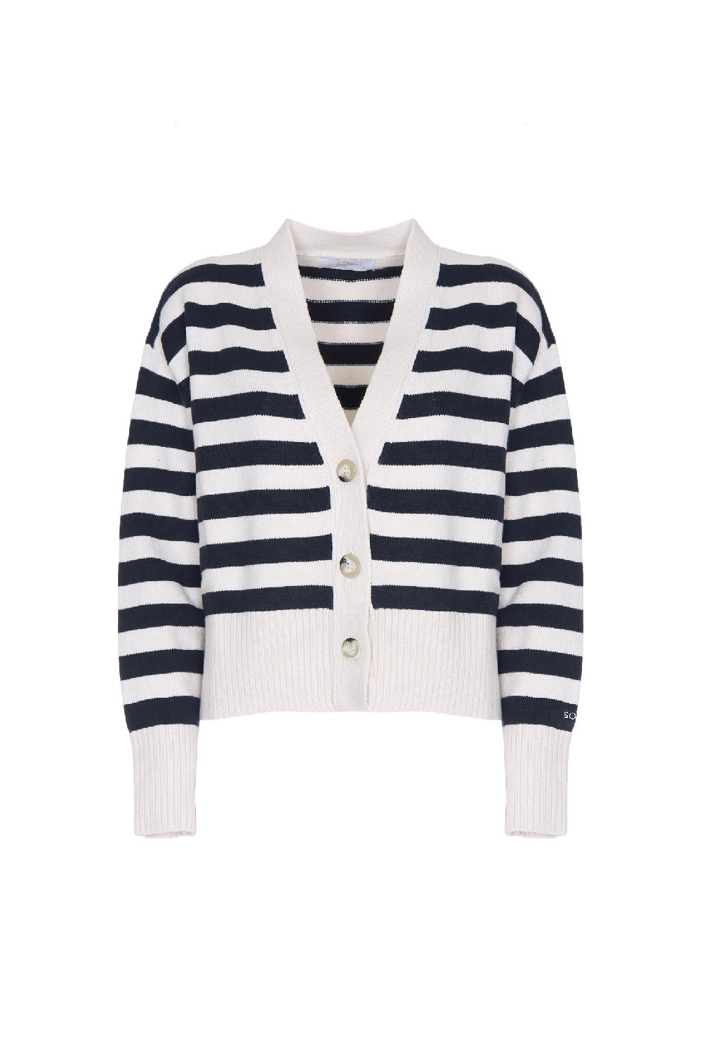 Soallure CARDIGAN BOXY RIGA VISCOSA STRETCH