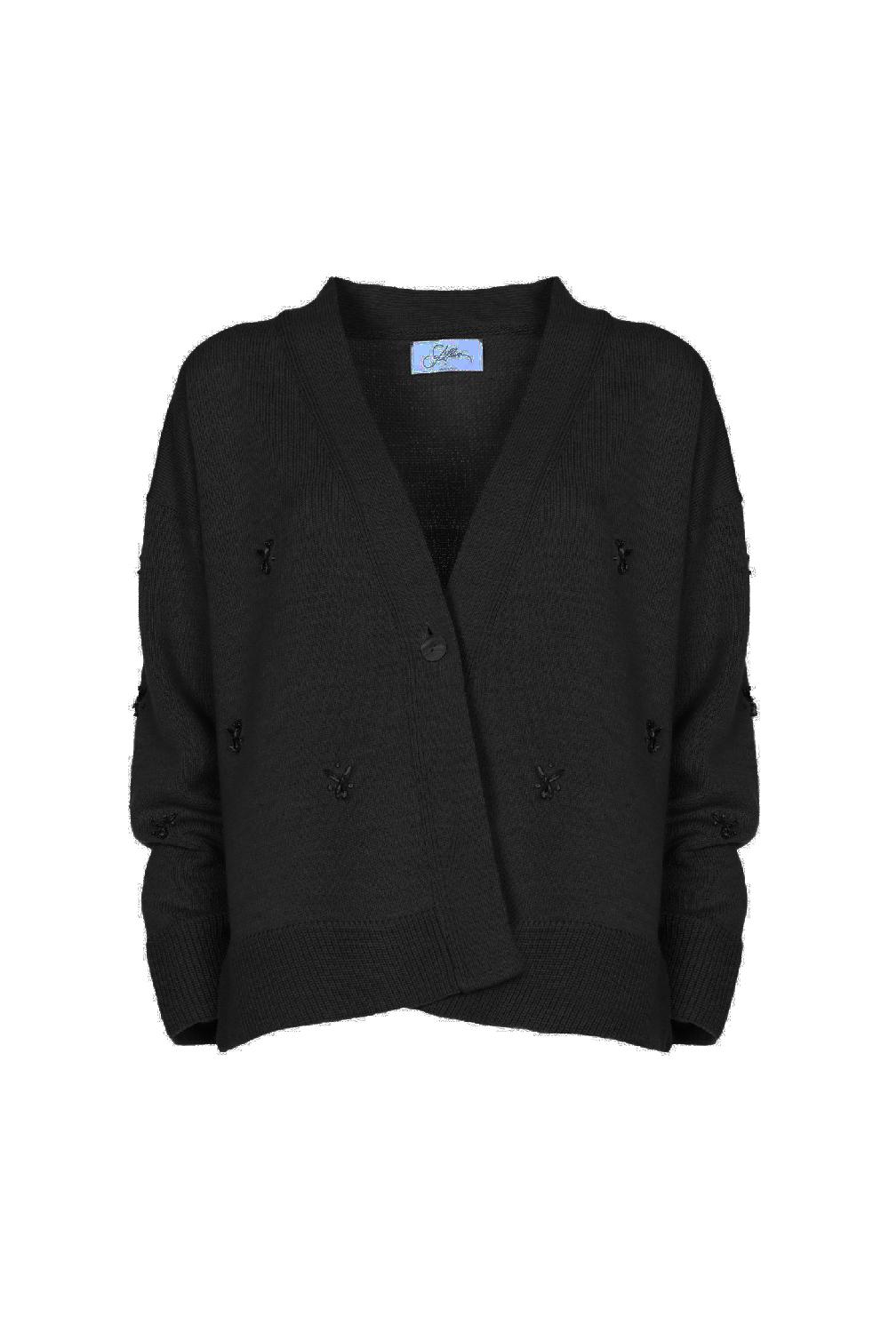 Soallure CARDIGAN CABOCHON MISTO LANA