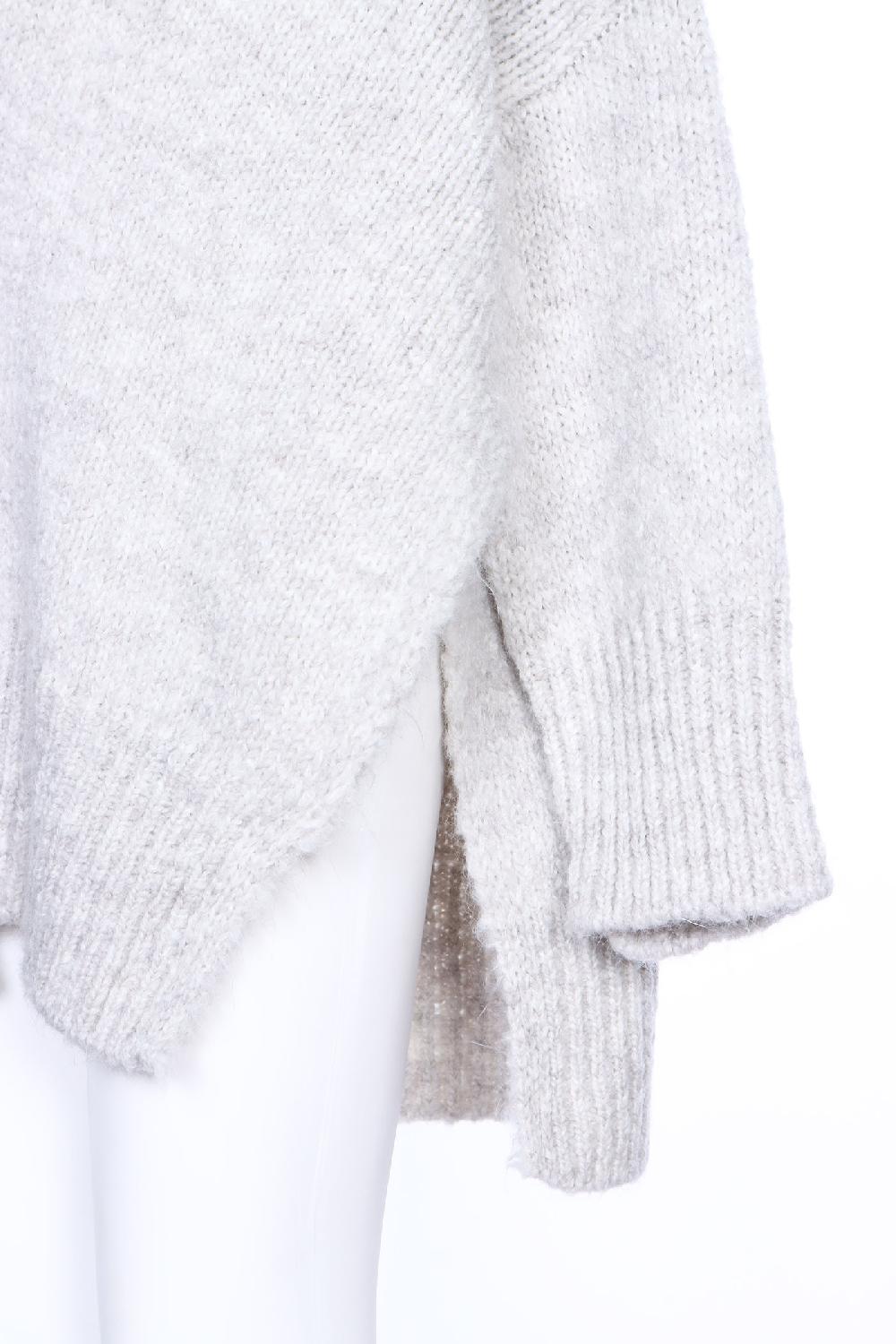 Soallure CARDIGAN CON COLLETTO IN MISTO MOHAIR