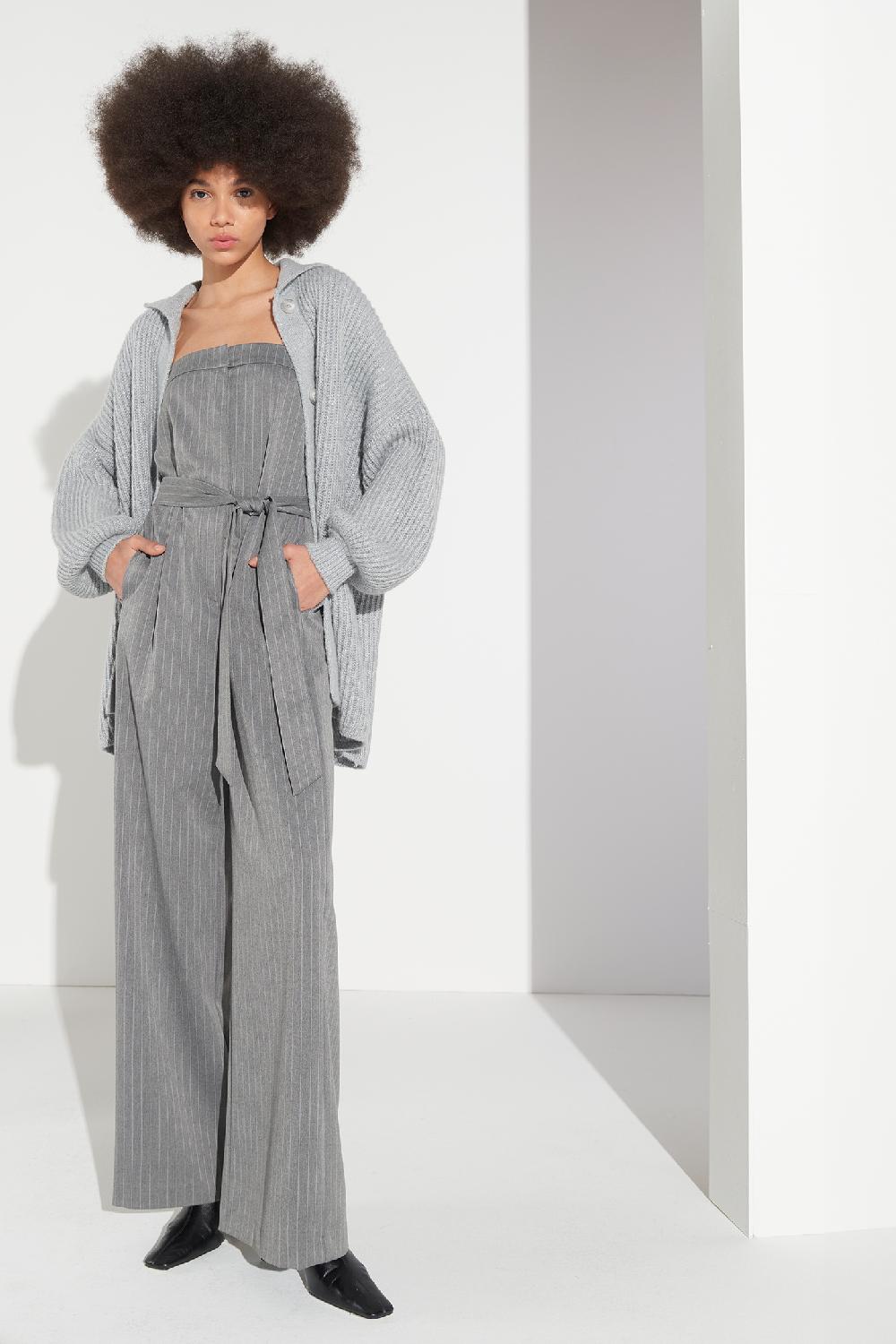 Soallure CARDIGAN OVER CON COLLETTO A POLO