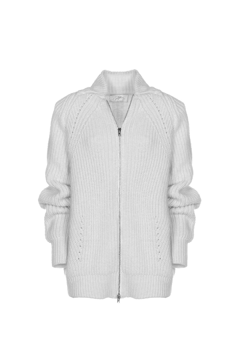 Soallure CARDIGAN ZIP IN LANA CARDATA