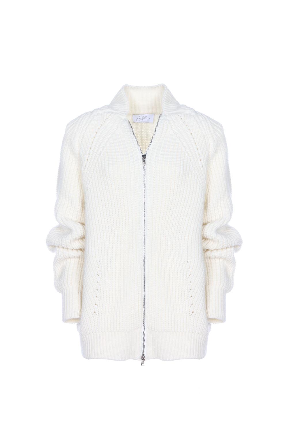 Soallure CARDIGAN ZIP IN LANA CARDATA