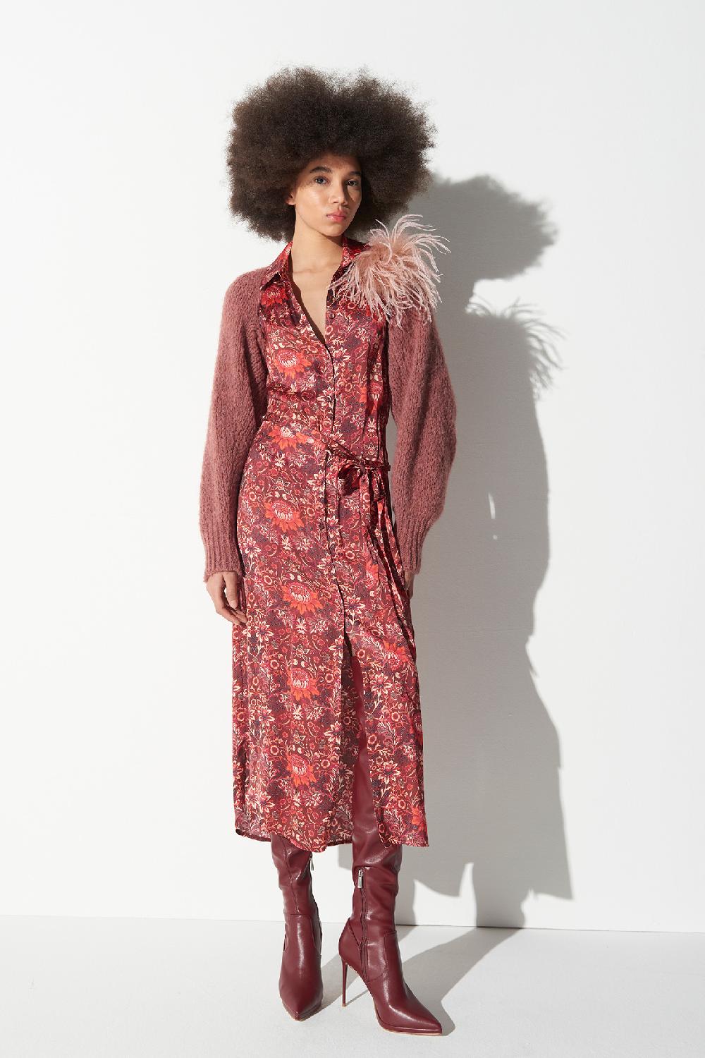 Soallure CHEMISIER MIDI RASO FANTASIA