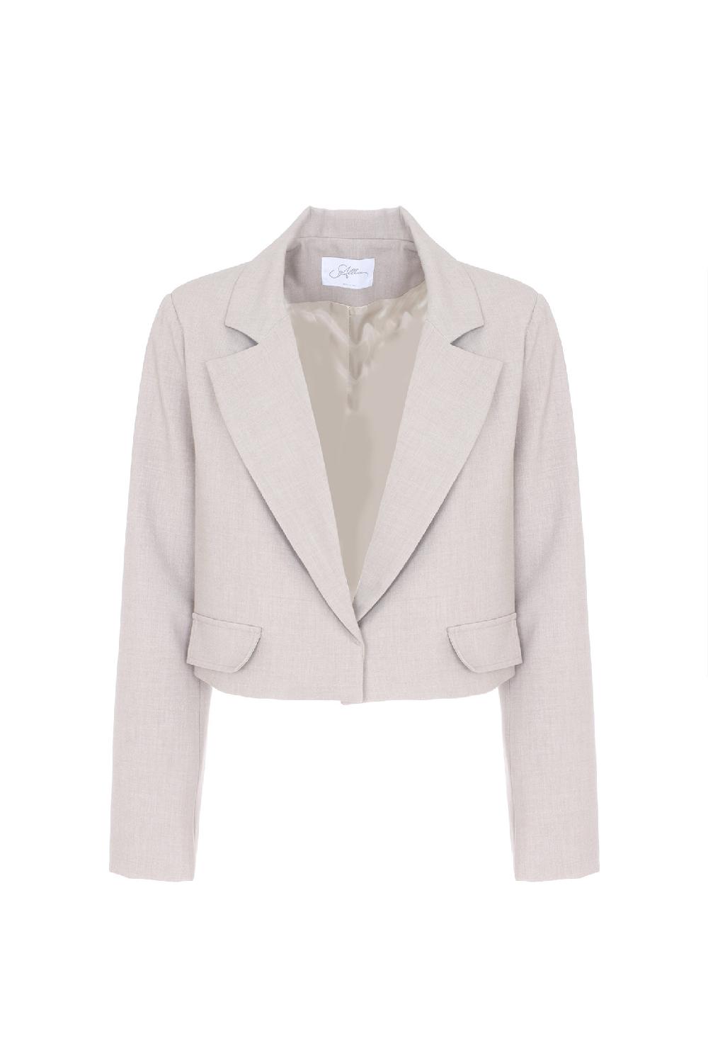 Soallure GIACCA CORTA TESSUTO BOYS