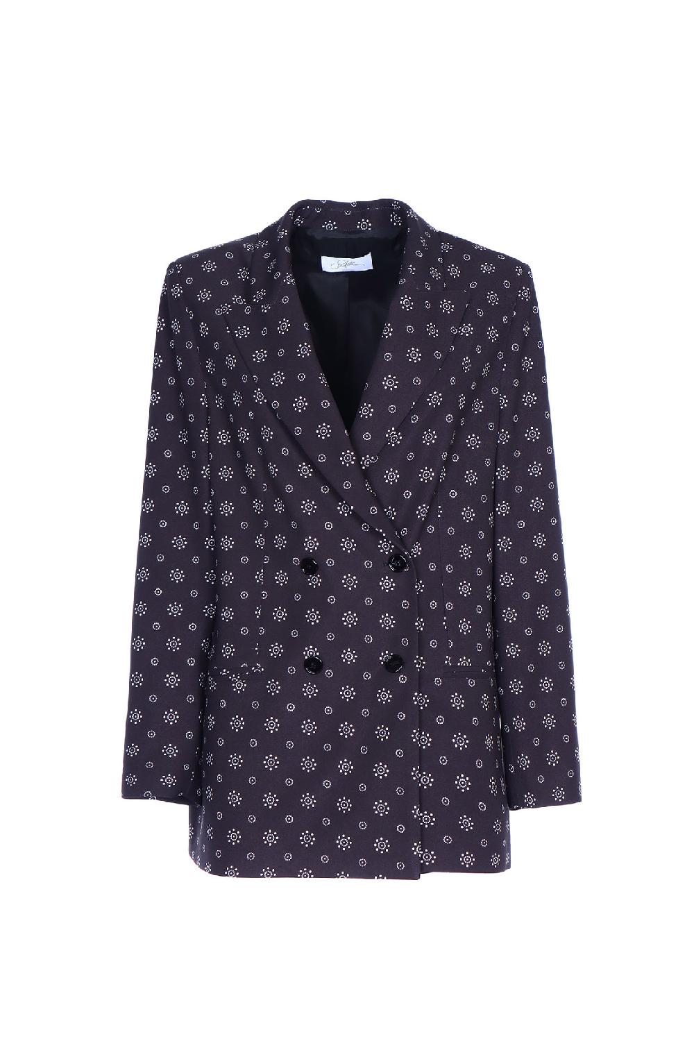 Soallure GIACCA DOPPIO PETTO FANTASIA