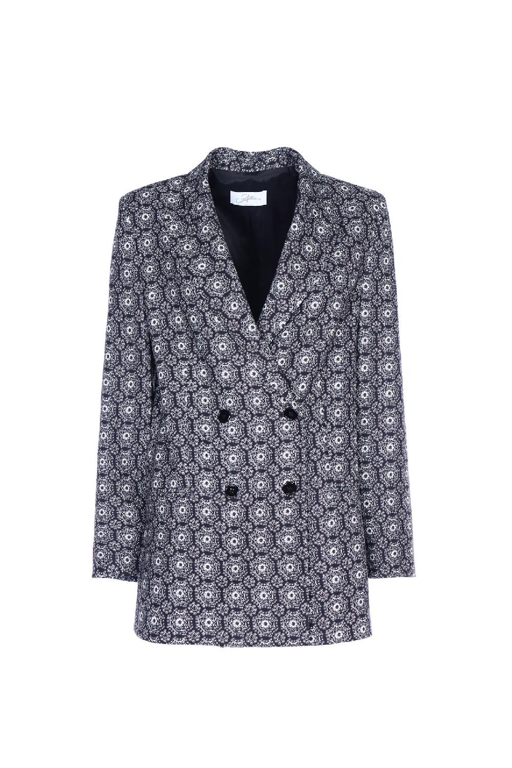 Soallure GIACCA DOPPIO PETTO FANTASIA