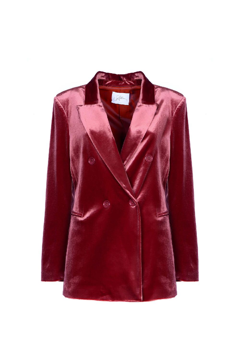 Soallure GIACCA DOPPIOPETTO IN VELLUTO