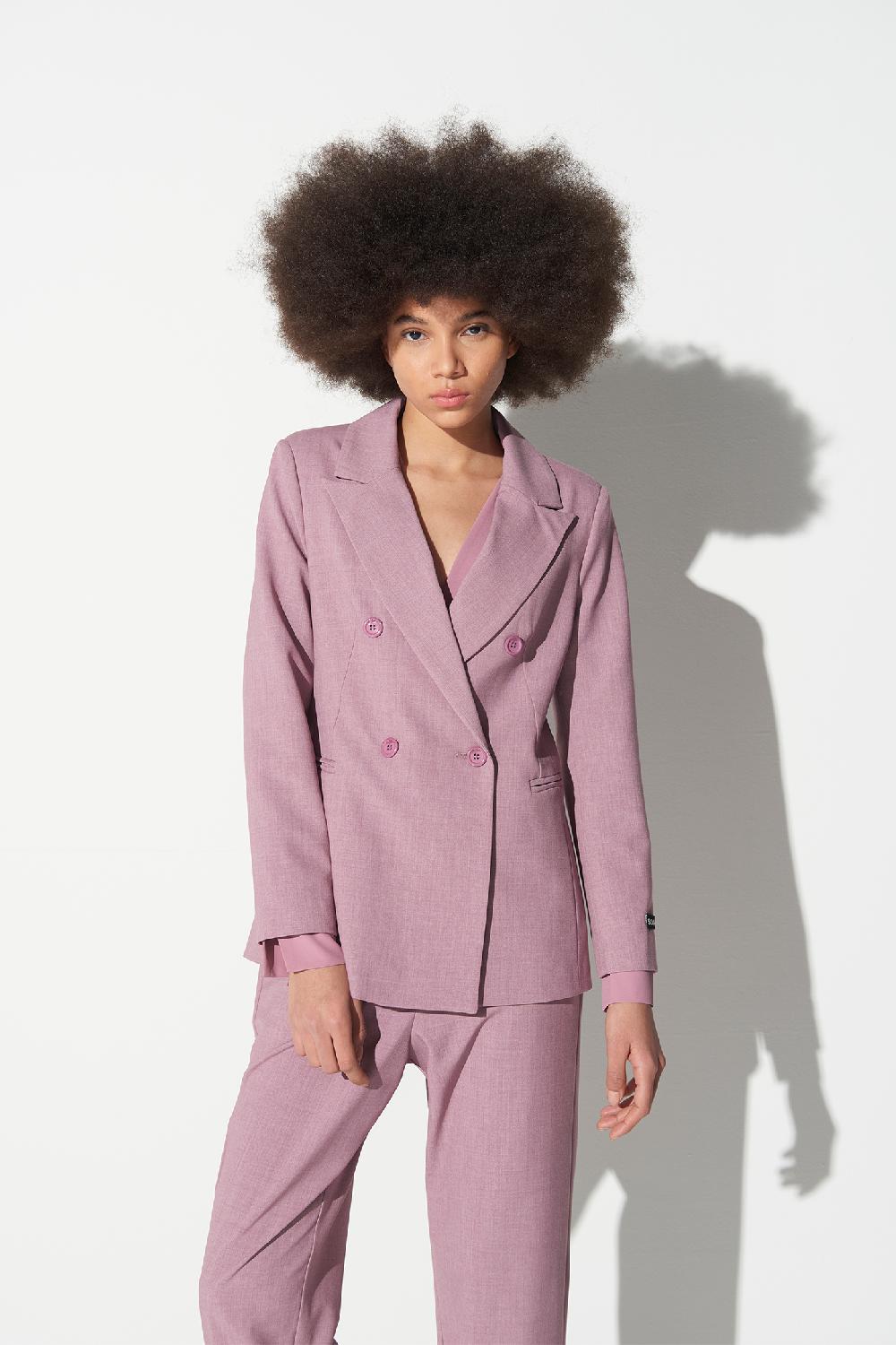 Soallure GIACCA DOPPIOPETTO TESSUTO BOY