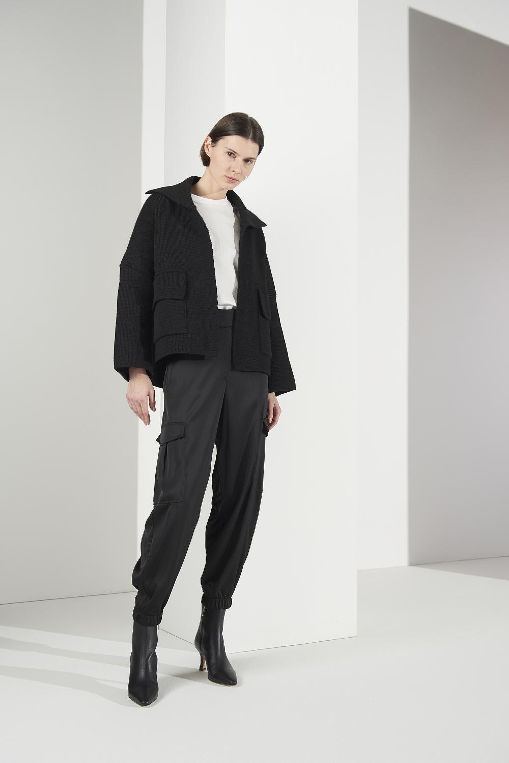 Soallure GIACCA IN MAGLIA MISTO LANA