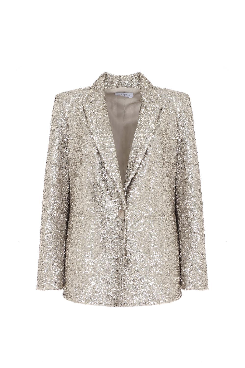 Soallure GIACCA SLIM PAILLETTES