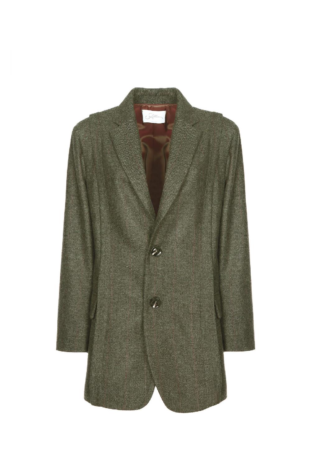 Soallure GIACCA SPINATA IN LANA