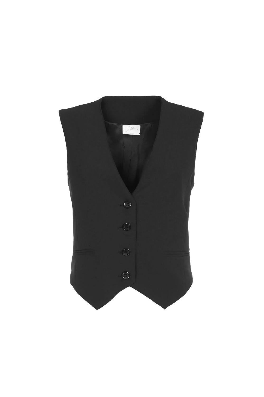 Soallure GILET BASIC IN CREPE