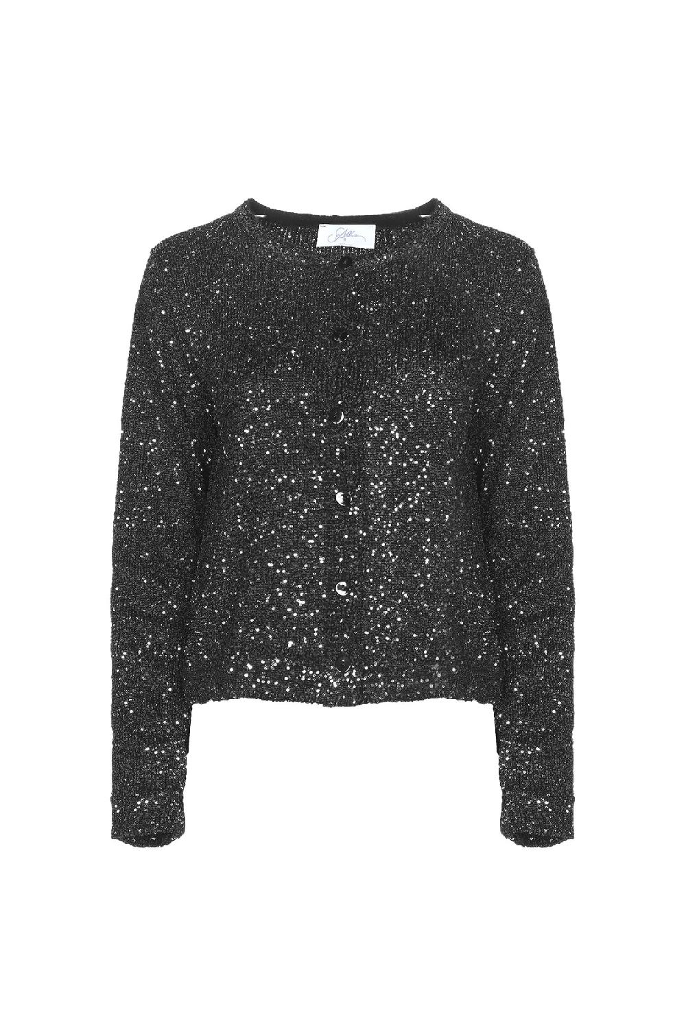 Soallure GOLFINO GIRO COLLO PAILLETTES