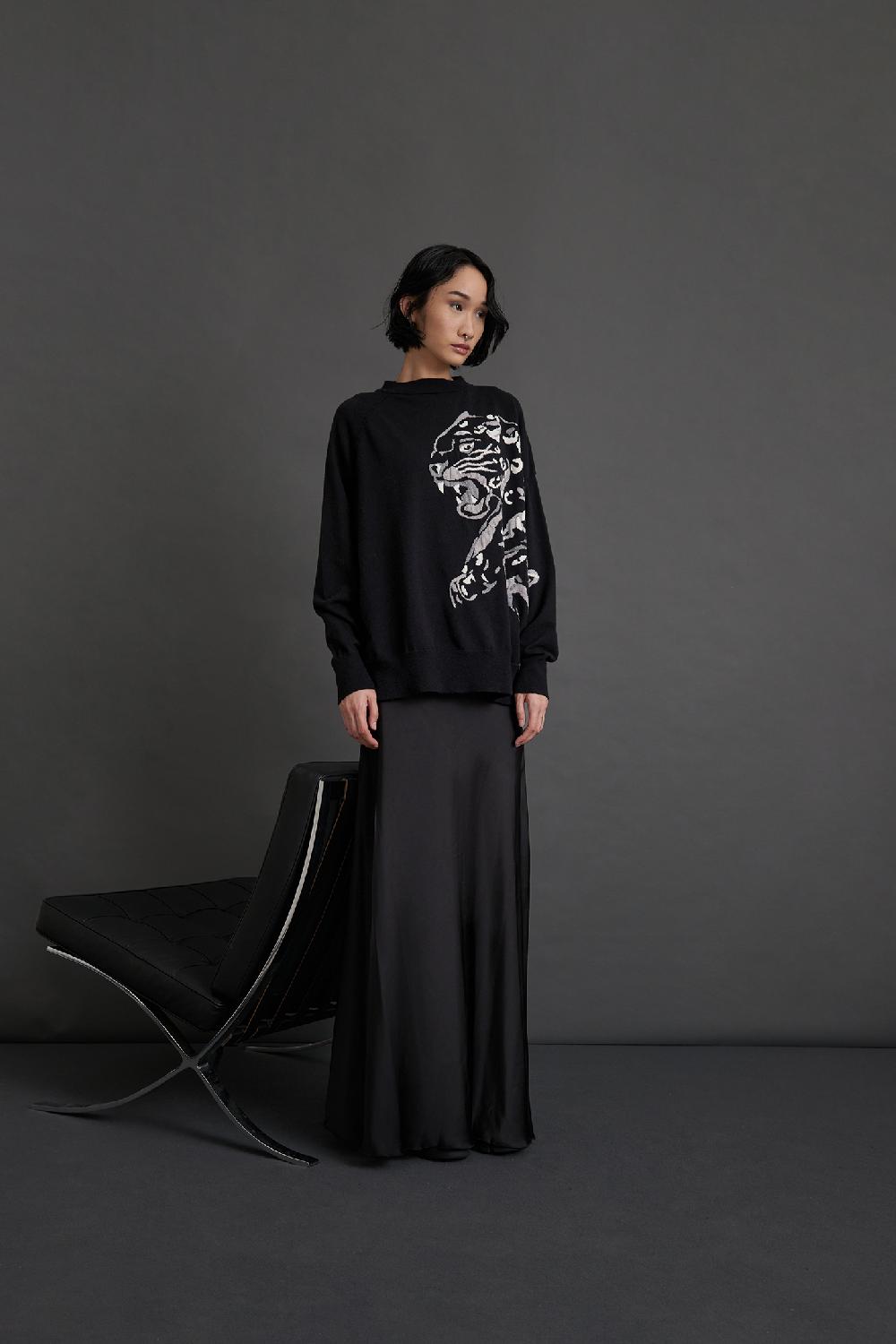 Soallure GONNA LUNGA IN RASO