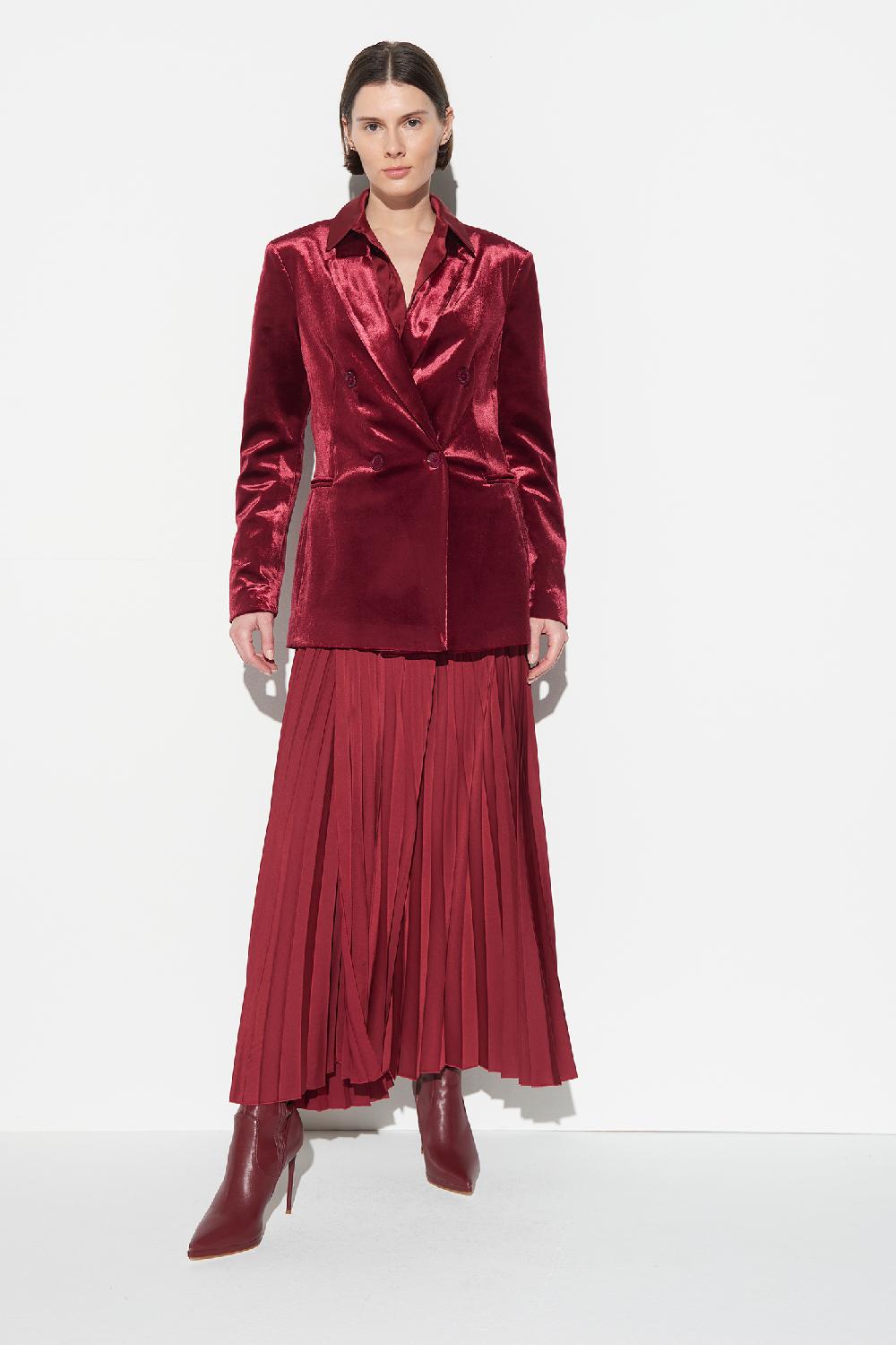 Soallure GONNA MIDI PLISSETTATA