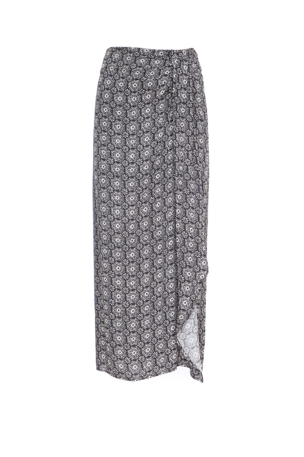 Soallure GONNA PAREO IN RASO FANTASIA