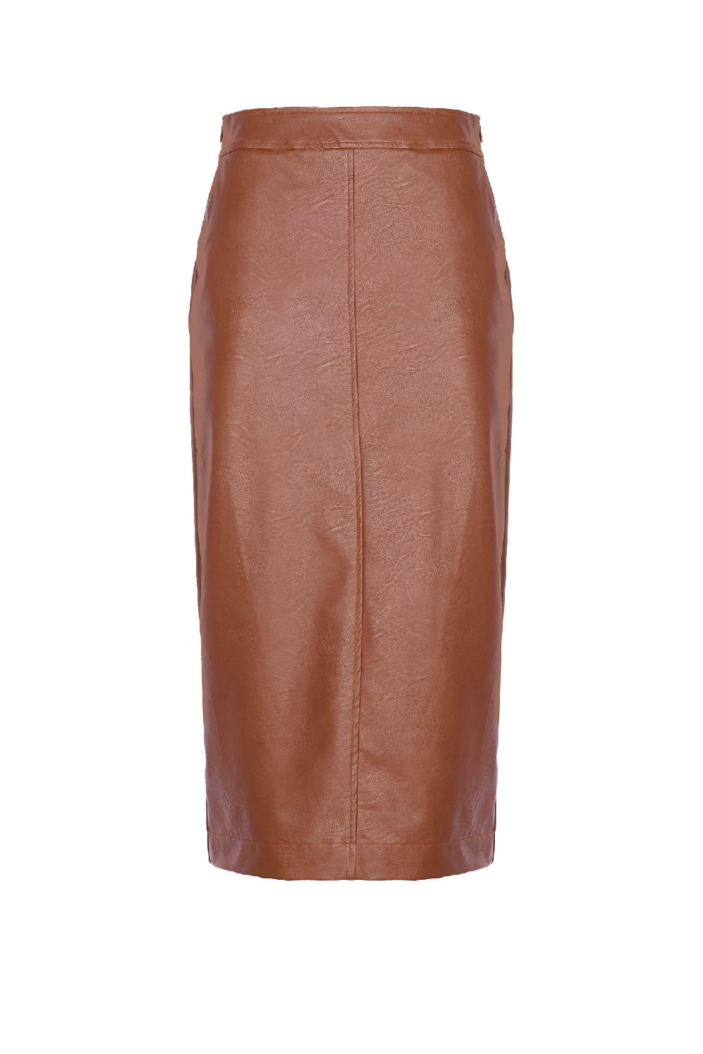 Soallure GONNA TUBINO MIDI ECOPELLE