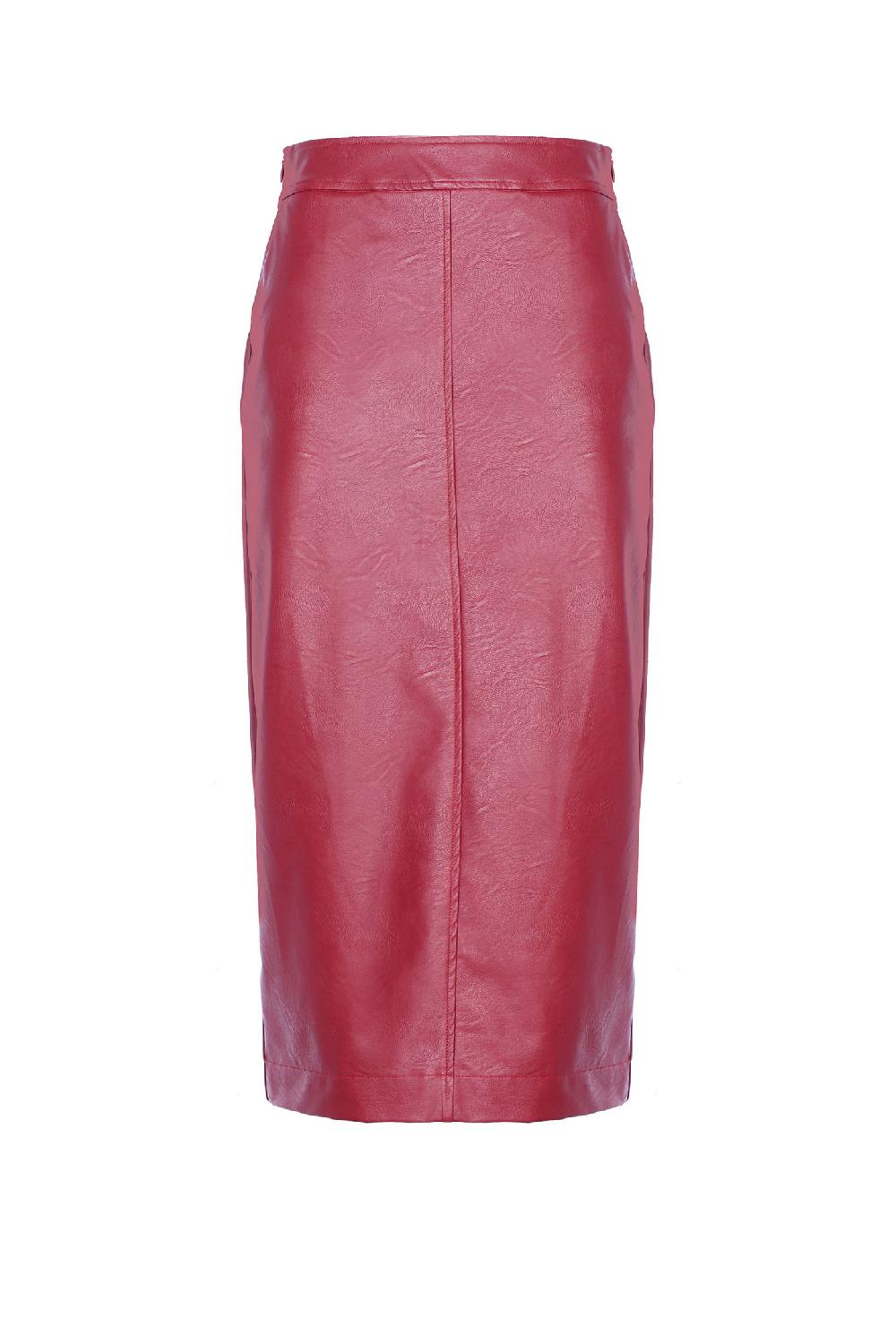 Soallure GONNA TUBINO MIDI ECOPELLE