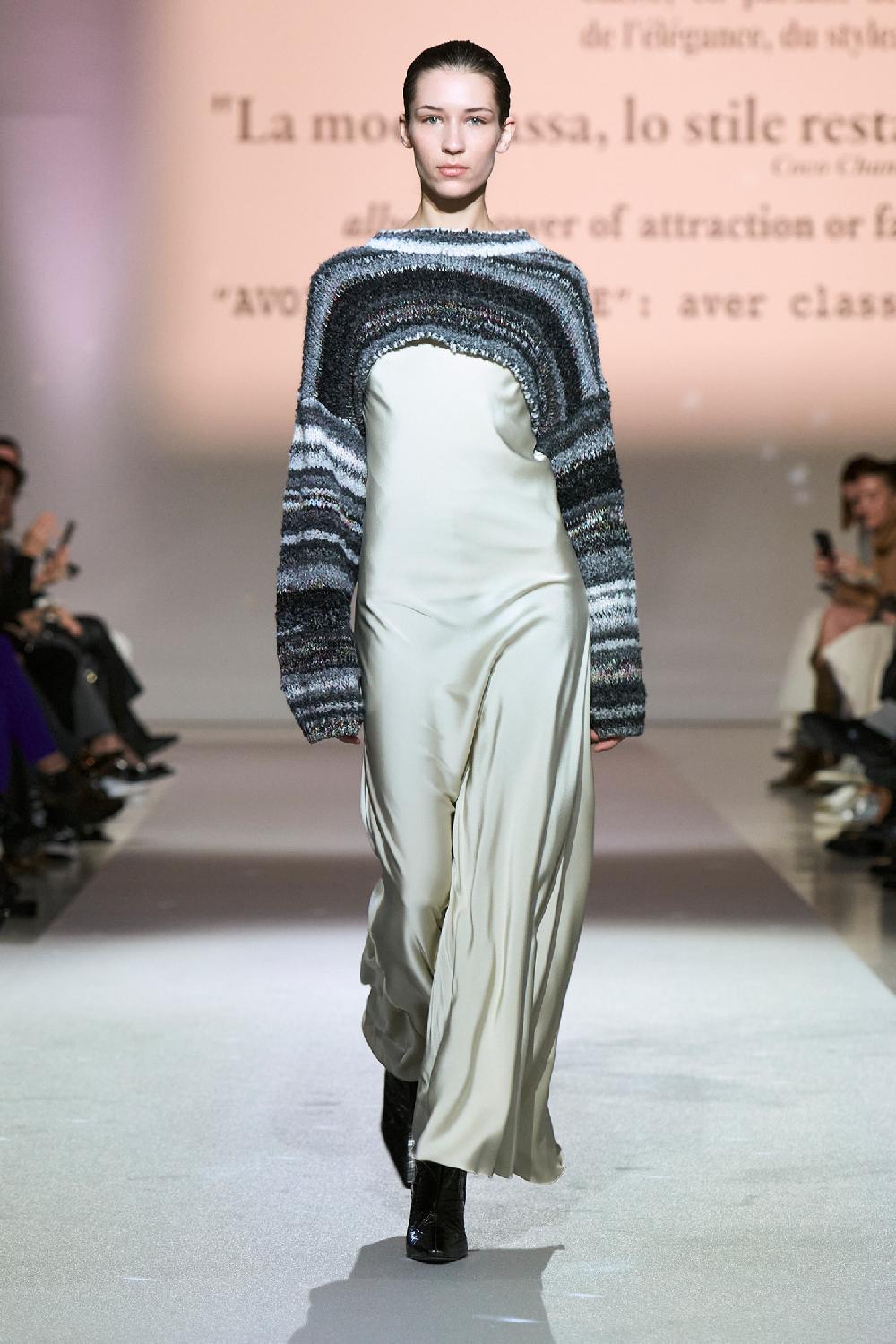 Soallure MAGLIA CROP MULTICOLOR