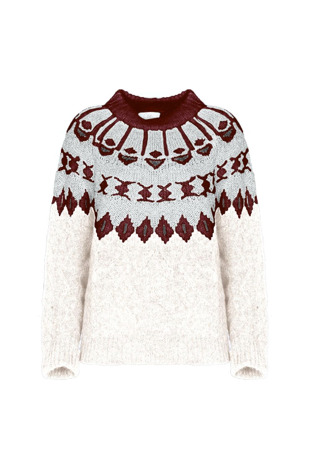 Soallure MAGLIA GIRO COLLO MOUNTAIN