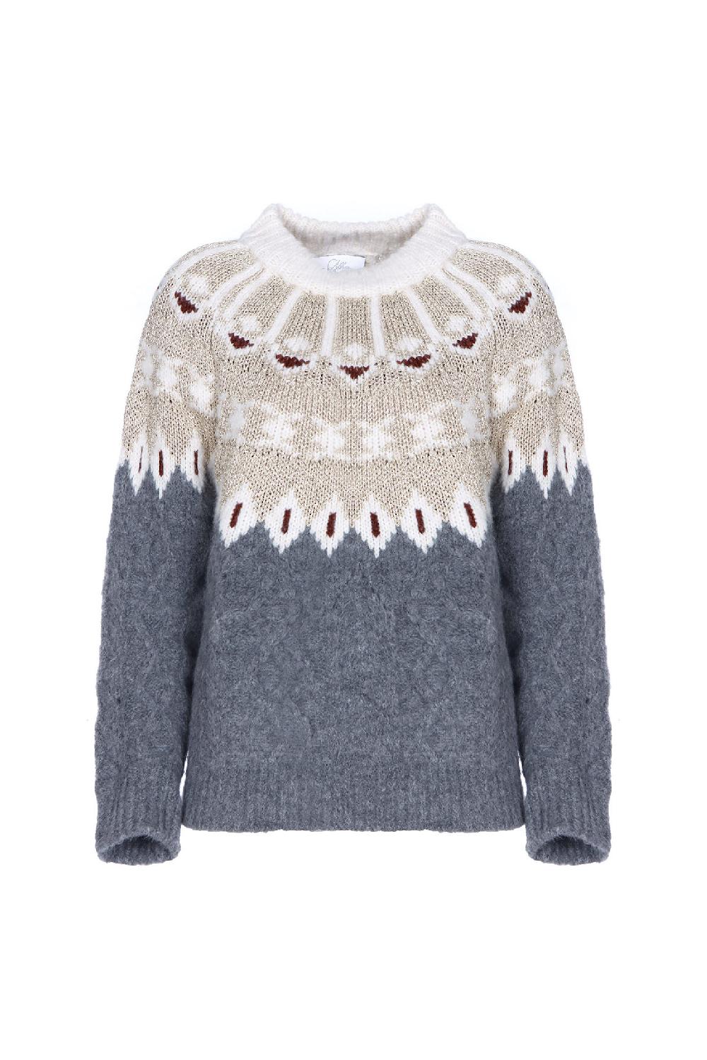 Soallure MAGLIA GIRO COLLO MOUNTAIN