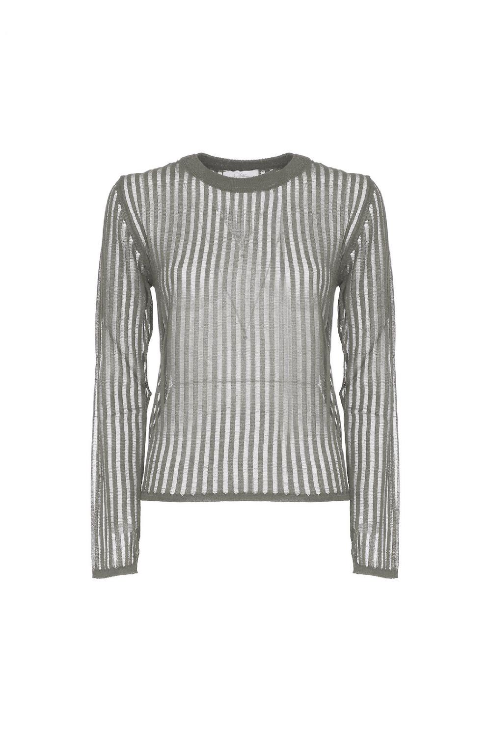 Soallure MAGLIA GIROCOLLO A RIGHE