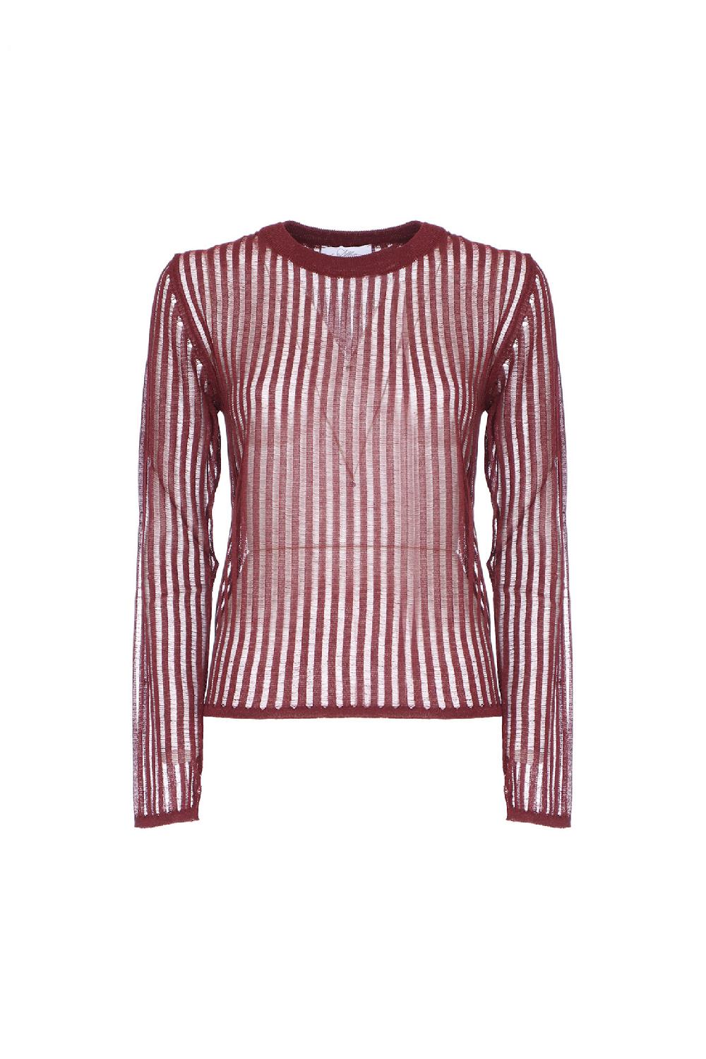 Soallure MAGLIA GIROCOLLO A RIGHE