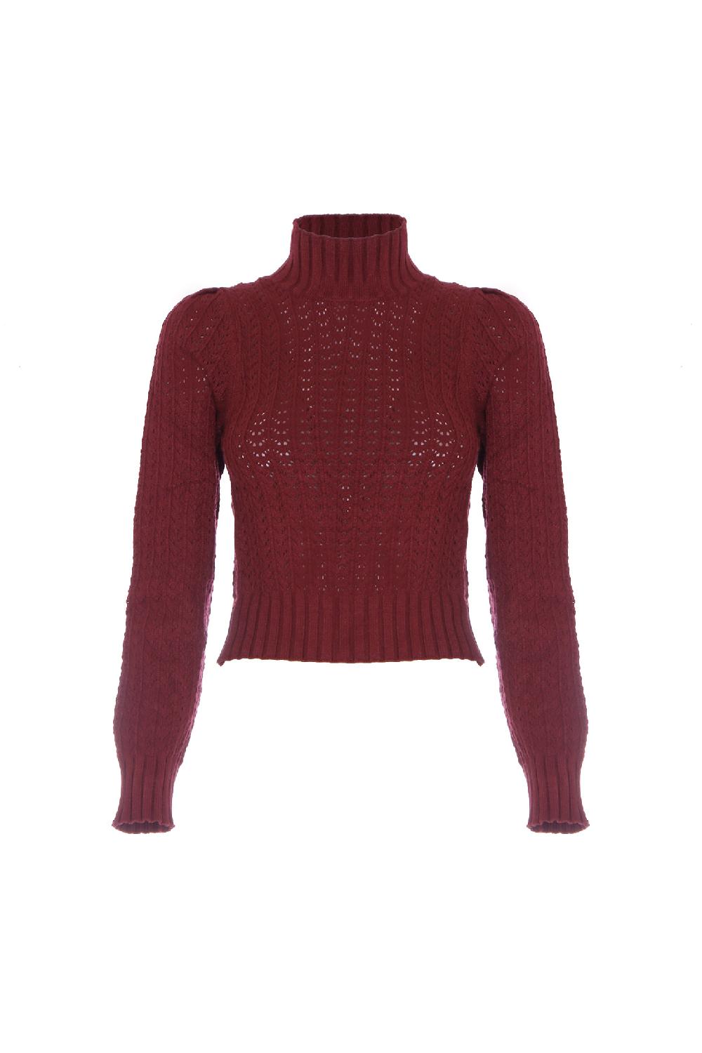 Soallure MAGLIA LUPETTO CROCHET