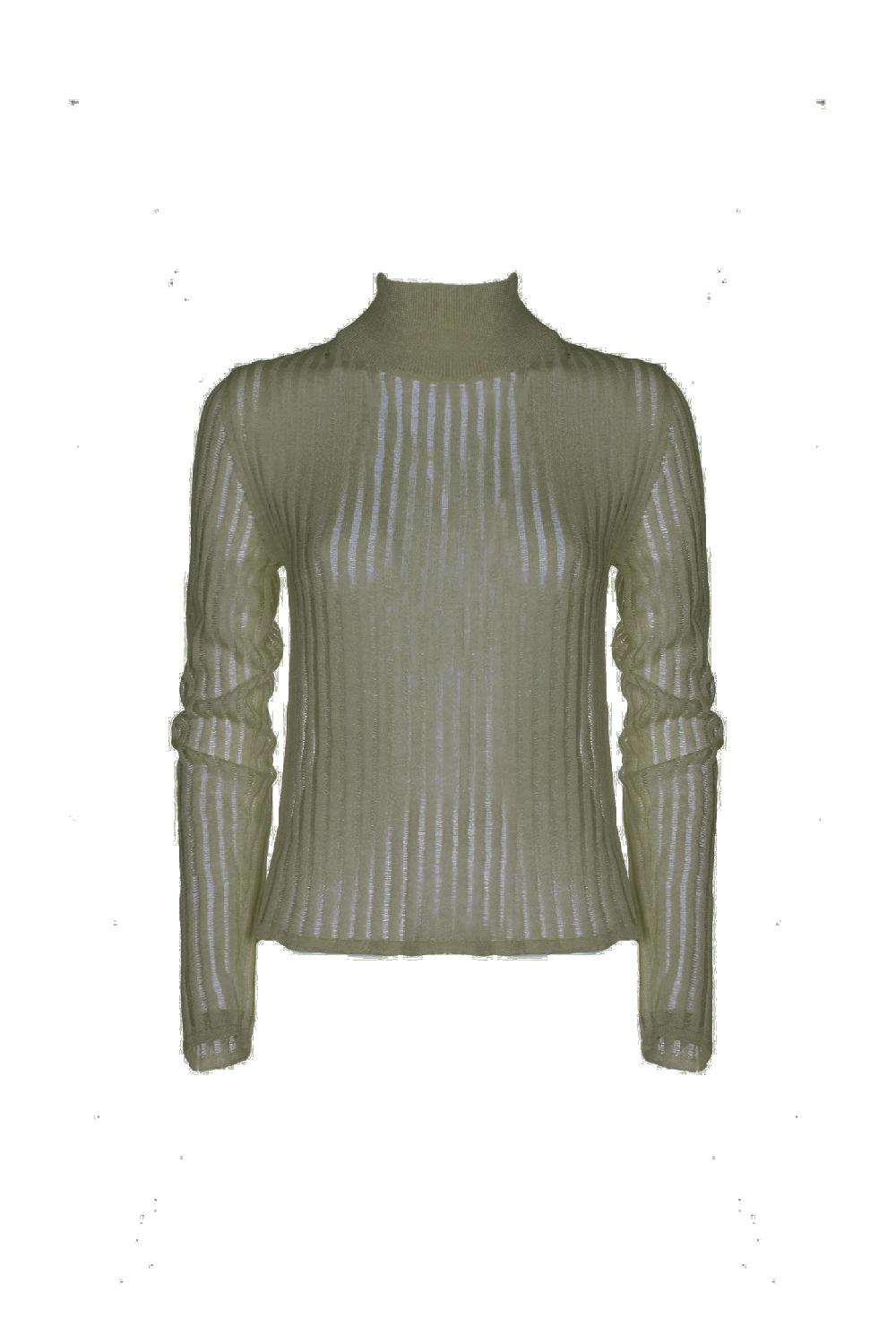 Soallure MAGLIA LUPETTO RIGHE