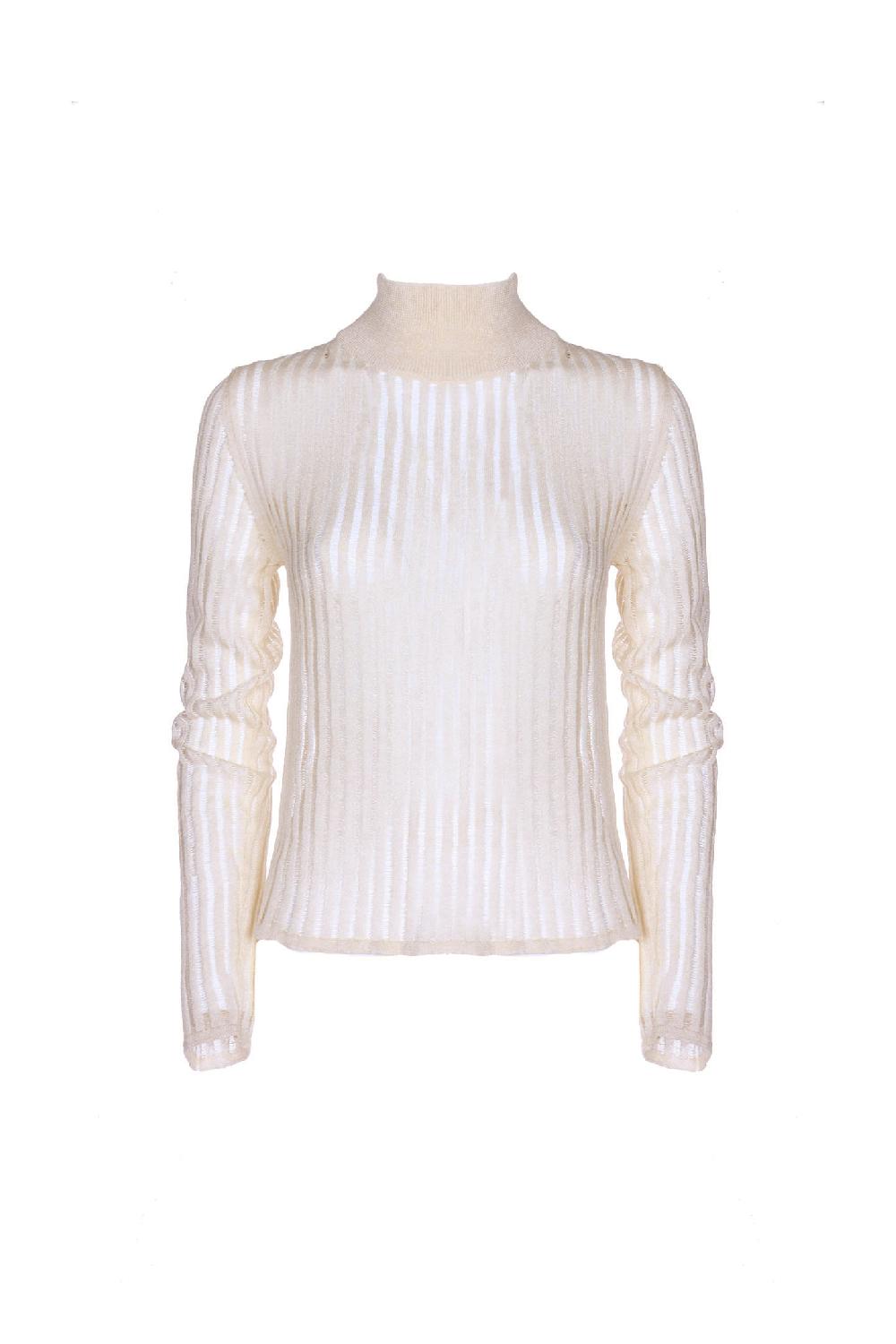 Soallure MAGLIA LUPETTO RIGHE