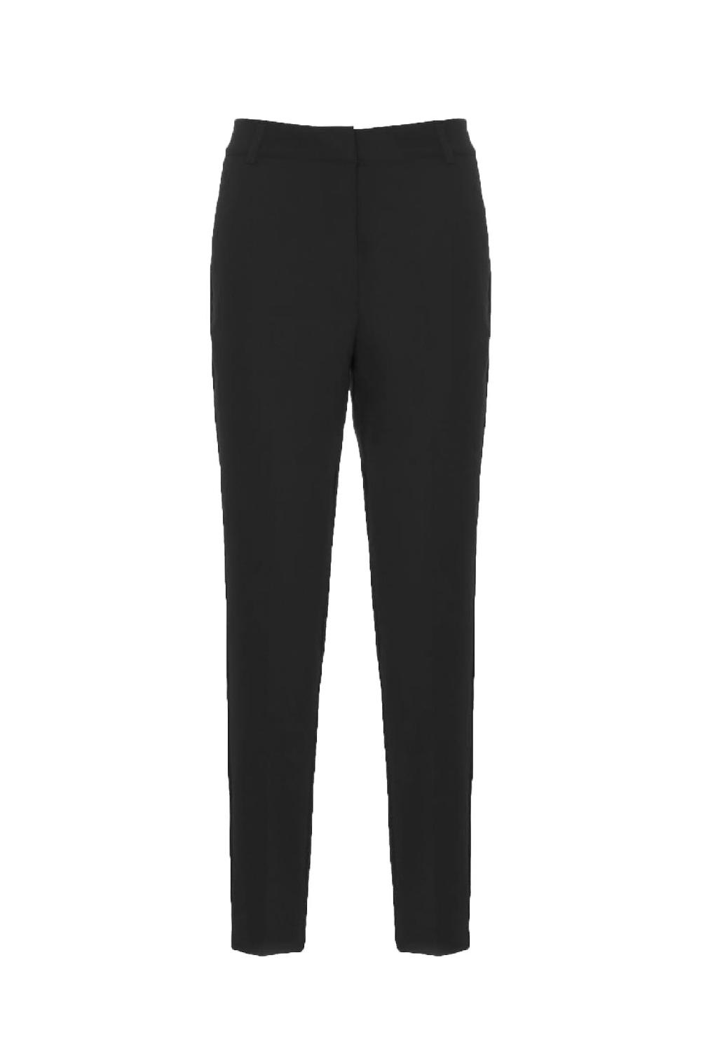 Soallure PANTALONE BASIC SIGARETTA SLIM IN CREPE