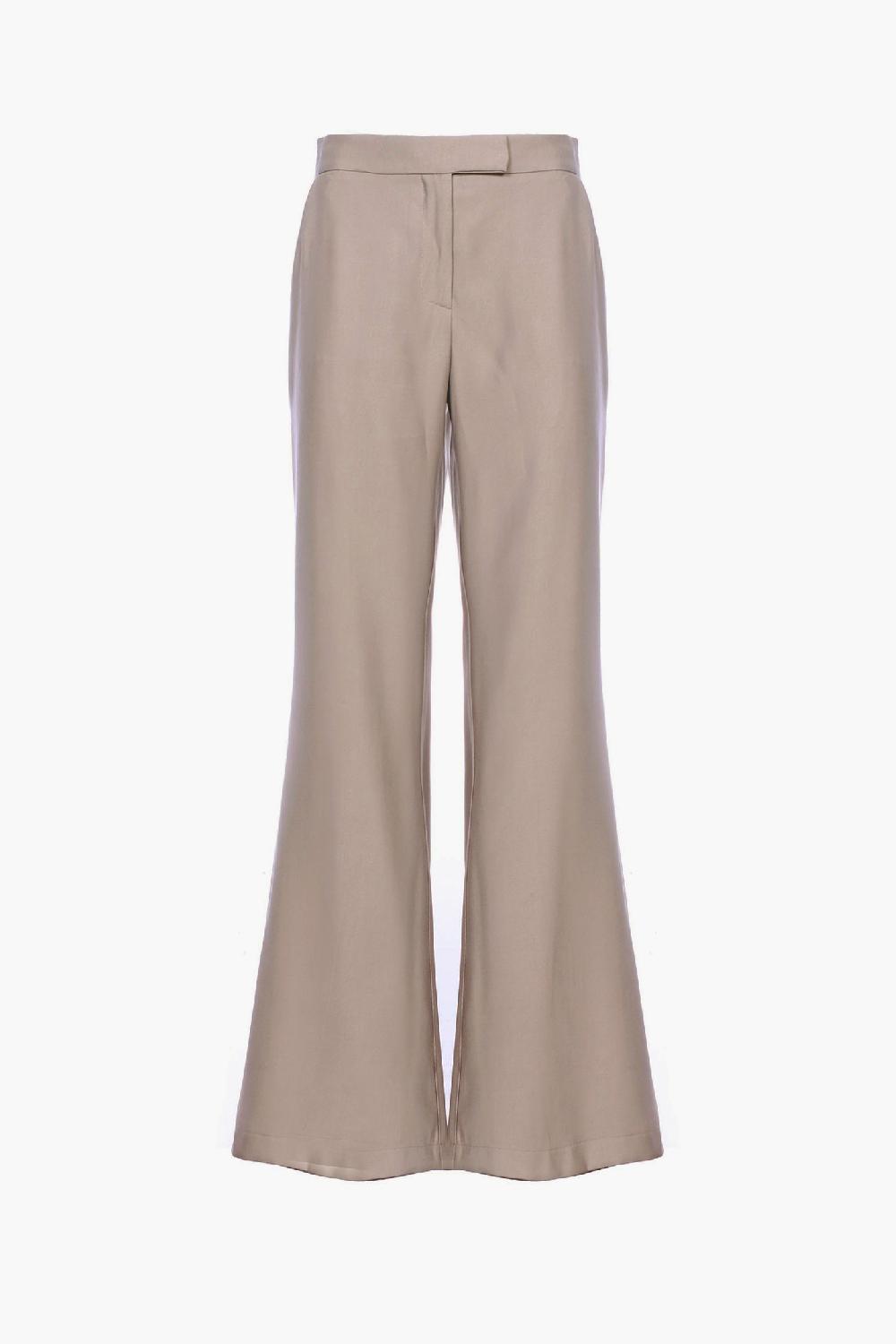 Soallure PANTALONE FLARE IN TENCEL