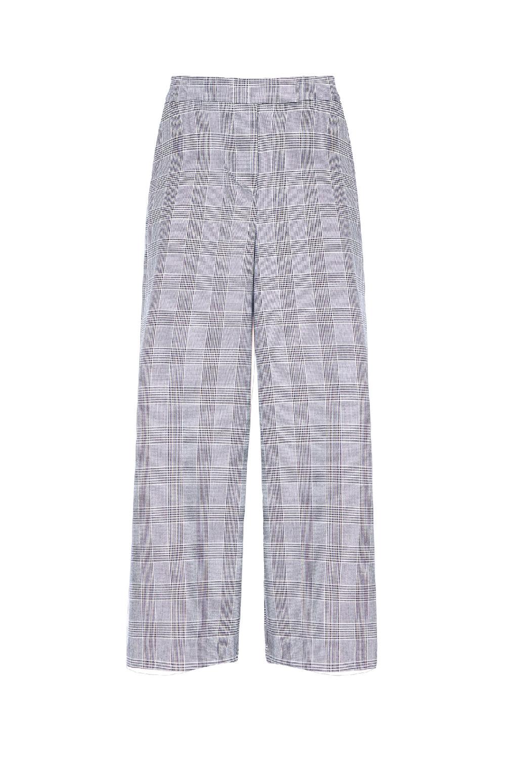 Soallure PANTALONE LARGO 7/8 CHECK