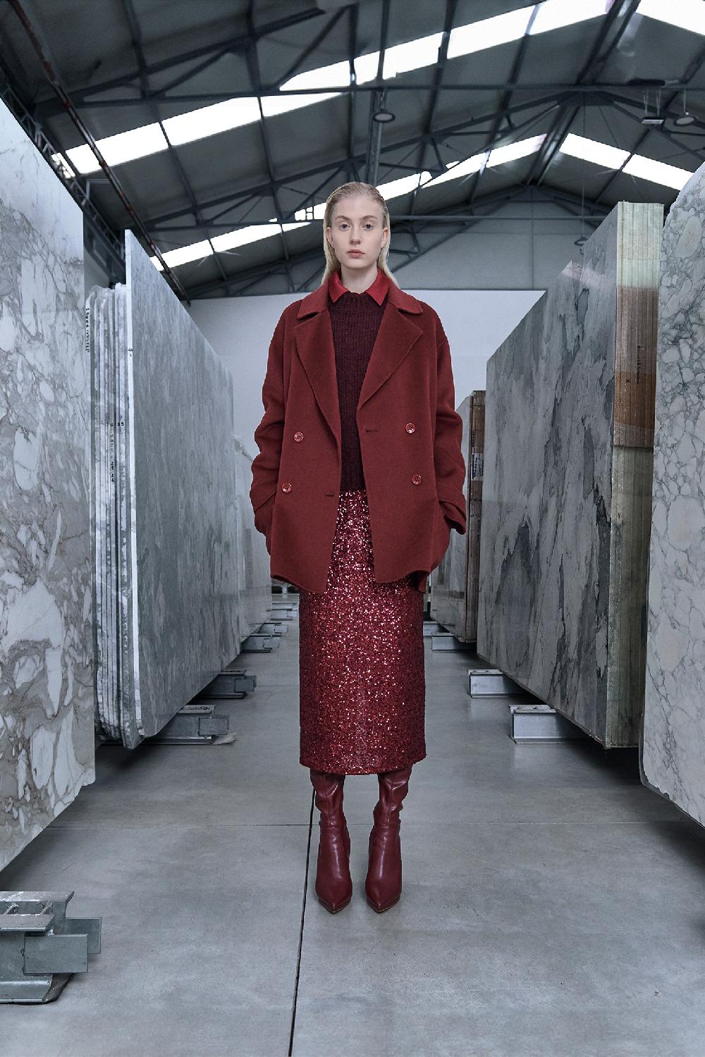 Soallure PULL GIROCOLLO IN MISTO MOHAIR