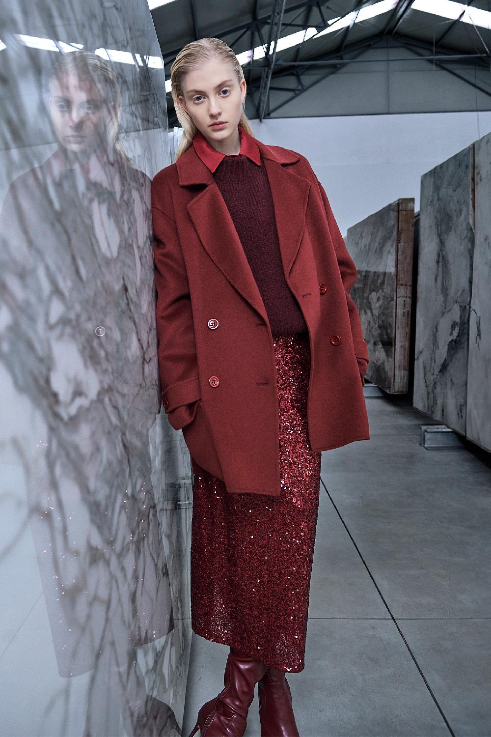 Soallure PULL GIROCOLLO IN MISTO MOHAIR