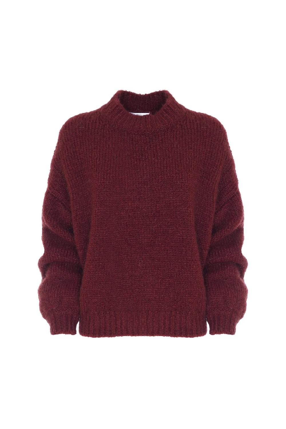 Soallure PULL GIROCOLLO IN MISTO MOHAIR