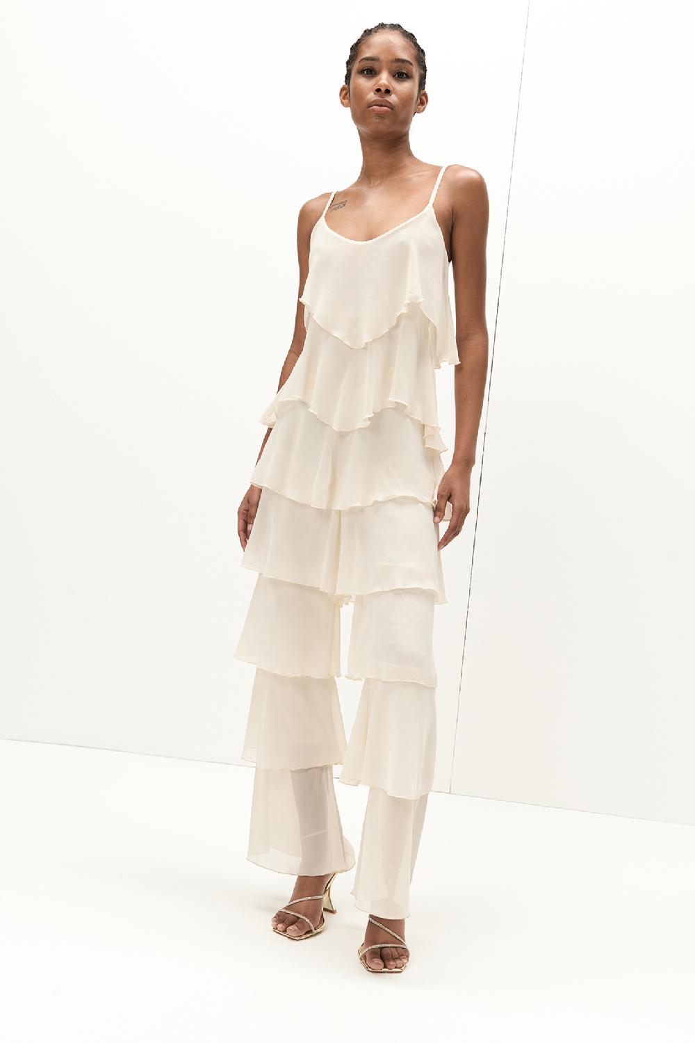 Soallure TUTA A BALZE IN GEORGETTE