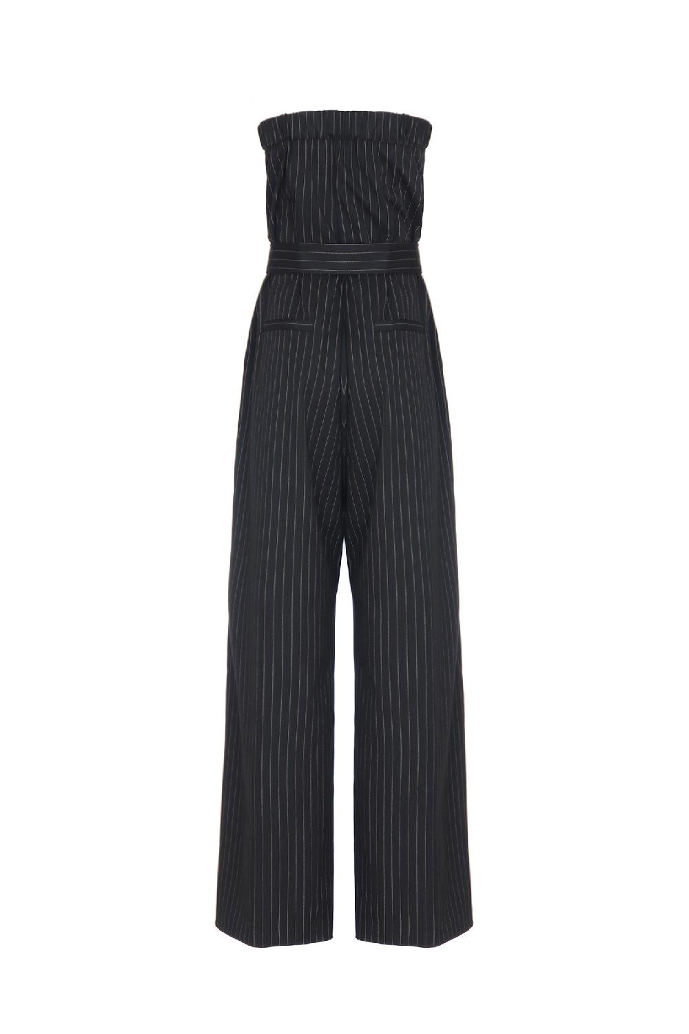 Soallure TUTA PANTALONE A PALAZZO IN FANTASIA GESSATA