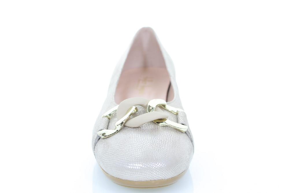 Soffice Sogno Ballerina In Pelle Con Accessorio
