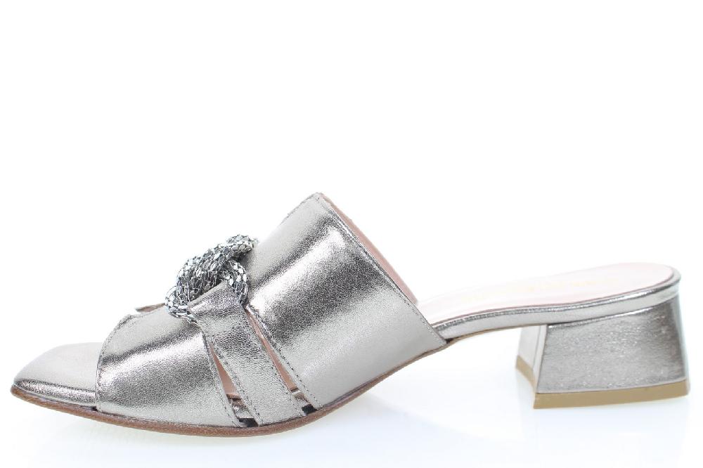 Soffice Sogno Ciabatta In Pelle Laminata