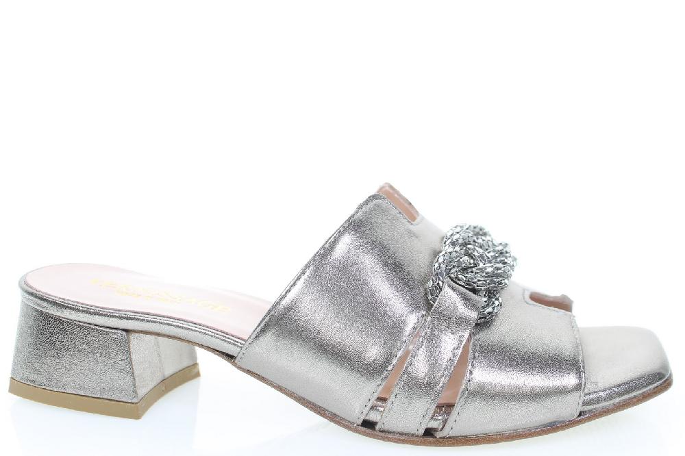 Soffice Sogno Ciabatta in pelle laminata