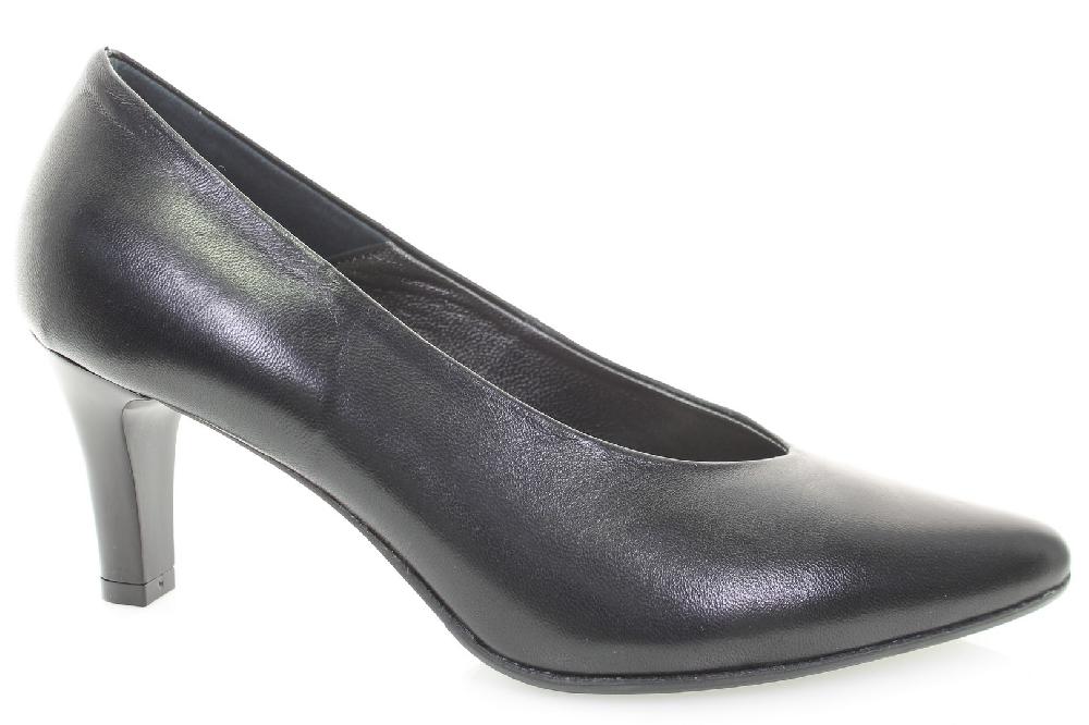 Soffice Sogno Décolleté in pelle con scollo a V