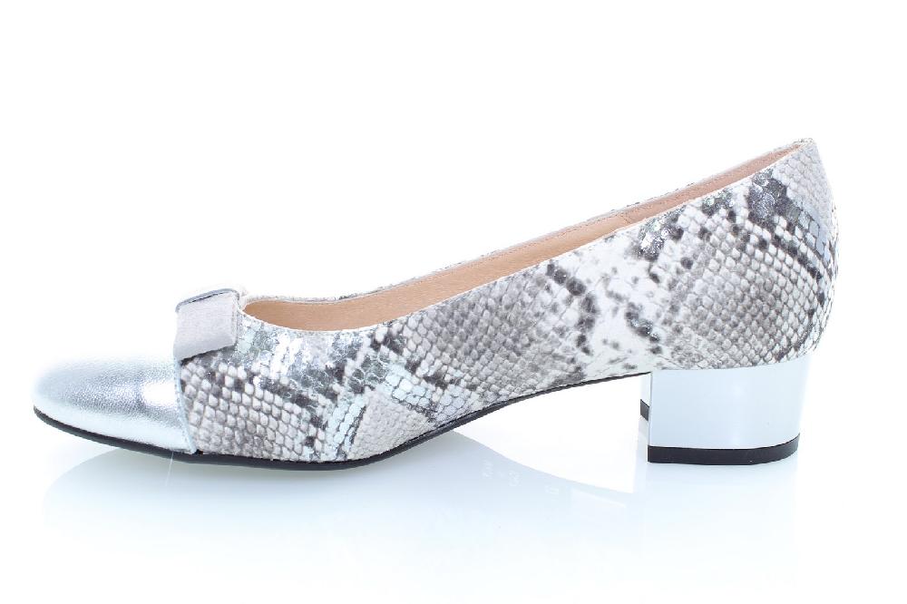 Soffice Sogno Décolleté In Pelle Effetto Rettile