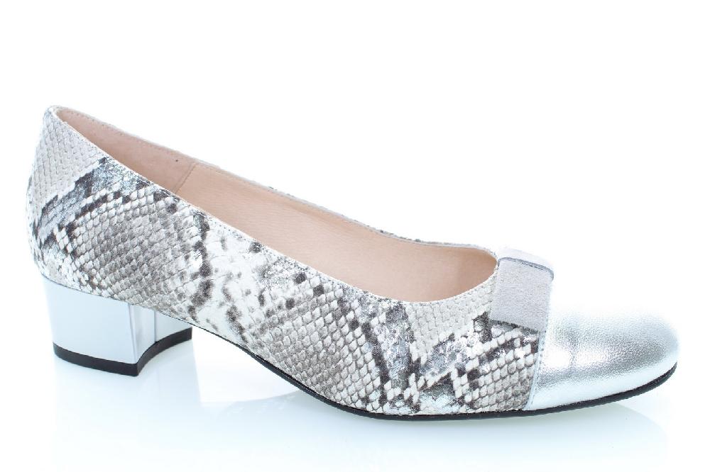 Soffice Sogno Décolleté in pelle effetto rettile